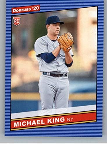 2020 Donruss 256 Michael King RC Çaylak New York Yankees Beyzbol Ticaret Kartı