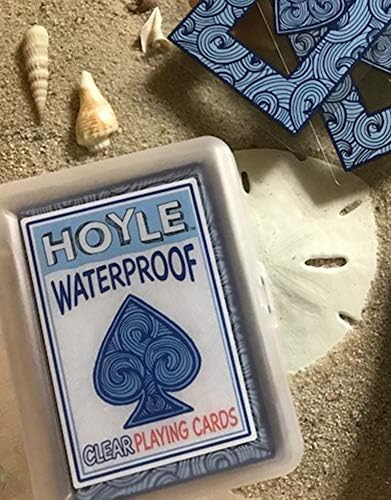 Hoyle Su Geçirmez Şeffaf Oyun Kartları-1-Pack