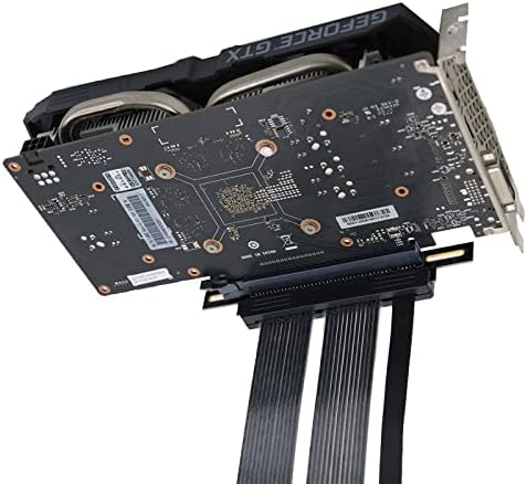 Eagolloar PCIE 4. 0x16 Genişletici Yükseltici Kablo, yüksek Hızlı Esnek Sağ Açı PCI-E Portu GPU Grafik Kartı Uzatma Kablosu-150mm