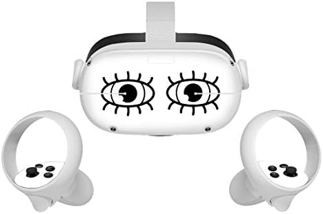 Oculus Quest 2 VR Kulaklık ve Denetleyici için Çıkartma, VR Kulaklık ve Denetleyici için Vinil Çıkartma Kaplaması, Sanal Gerçeklik
