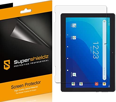 (3 Paket) Supershieldz Onn Tablet Gen 2 10.1 inç için Tasarlanmış (Model 100011886) Ekran Koruyucu, yüksek Çözünürlüklü Clear
