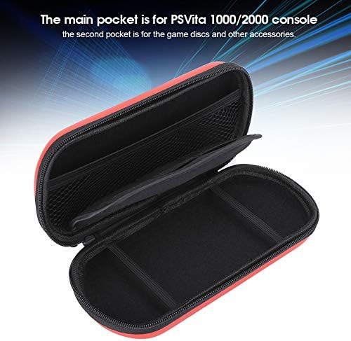 753 2 Adet Koruyucu Kılıf için PS Vita, EVA Sert Kabuk Taşıma Çantası için PS Vita 1000 2000 Konsolu, seyahat Kılıfı Taşıma
