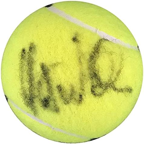 Mats Wilander İmzalı Wilson ABD Açık 1 Tenis Topu - İmzalı Tenis Topları