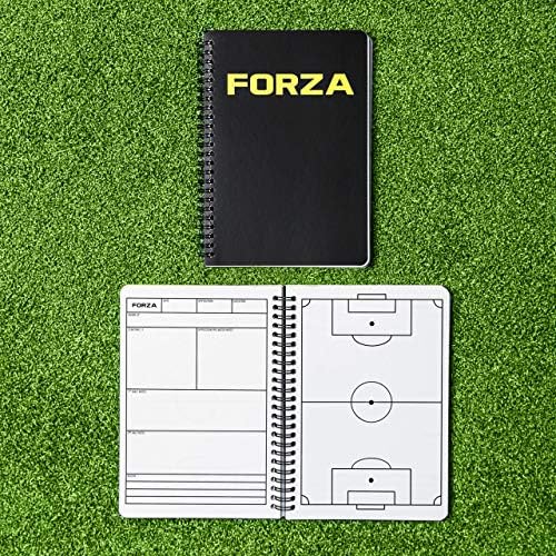 FORZA Futbol Koçluk ve Eğitim Defteri / A4 / A5 Boyutları / 100 Sayfa Taktik Planlayıcısı (A5)