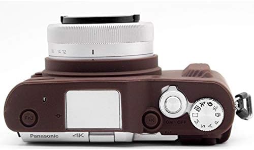 First2savvv Kauçuk Kamera Kılıfı Vücut Çanta Tam Kapak ile Uyumlu Panasonic Lumix DMC GF10 GF9 GX900 GX950 GF9 GX850 GX800