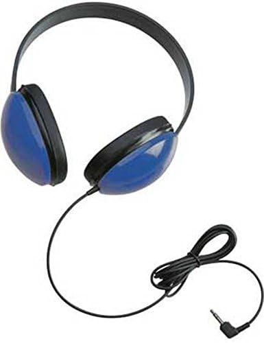Califone 2800-BL Çocuklar için İlk Stereo Kulaklıkları Dinleme Paketi (Mavi) (12 Öğe)
