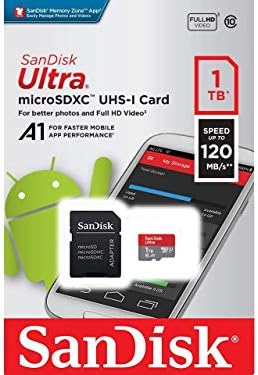 Alcatel OneTouch Fierce 2 Plus için Ultra 1 TB microSDXC Çalışır SanFlash ve SanDisk tarafından Doğrulandı (A1/C10/U1/8 k /