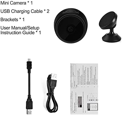 Mini Casus Kamera Gizli WiFi Kablosuz Küçük Video Kamera Full HD 1080 P dadı kamerası Gece Görüş Gizli Gözetim Kamera için