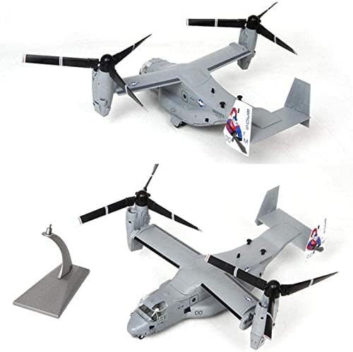 JYSXAD 1:72 Uçak Modeli 22.5 Cm MV-22 Osprey Tilt Rotor Alaşım Modeli Askeri Helikopter Uçak Uçak Modeli Oyuncak Koleksiyonları