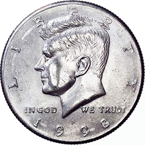 1998 P Kennedy Yarım Dolar 50C Hakkında Uncirculated