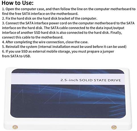 Sabit Disk, PC için 70-500M/S ile Küçük Boyutlu 2,5 inç Sabit Disk (120GB)