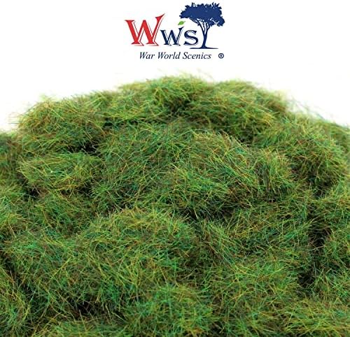 WWS Savaş Dünya Scenics WWScenics / 4mm Yaz Statik Çim / 50g / WSG4-012 / Gerçekçi Modeli Sahne Malzeme