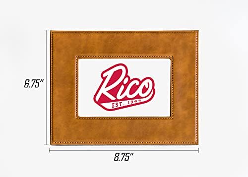 Rico Industries NFL Lazer Kazınmış Resim Çerçevesi-En Sevdiğiniz Takımı Seçin