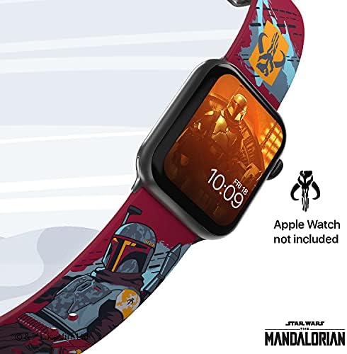 Yıldız Savaşları: Mandaloryalı-Boba Fett, Resmi Olarak Lisanslı, Her Boyutta ve Apple Watch Serisiyle Uyumlu Smartwatch Band'ı