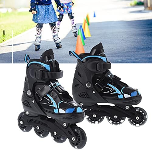Greensen Inline Tekerlekler, Kızlar ve Erkekler için tek sıra tekerlekli paten Inline Çocuk tek sıra tekerlekli paten Ayarlanabilir