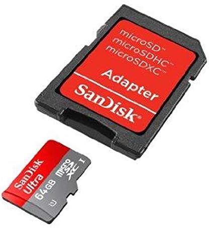 SanDisk Extreme 64 GB UHS-I/U3 Micro SDXC Hafıza Kartı Adaptörü İle 60 MB/s'ye Kadar Okuma-SDSDQXN-064G - G46A [Eski Sürüm]