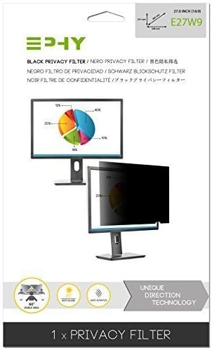 EPHY Anti-Glare Gizlilik Filtresi için 27 16: 9 Geniş Ekran Dizüstü Dizüstü Netbook Tft Pc LCD Ekran Koruyucu