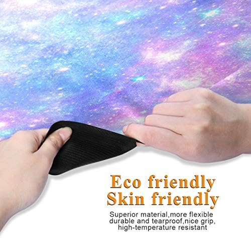 Baofu Galaxy Kaymaz Yoga Mat Egzersiz Fitness Çevre Dostu Sıcak Mat Uzun TPE Katlanabilir Doğal Toksik Olmayan Pilates Mat