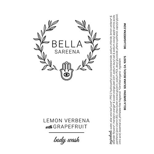 Bella Sareena Signature Organik Limon Mine Çiçeği ve Greyfurt Canlandırıcı Narenciye ile Vücut Yıkama