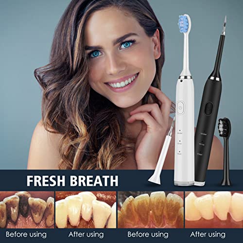Ultra Beyazlatma Diş Fırçası, Elektrikli Diş Fırçası için Ev, 6 Fırça Kafaları ve Seyahat Diş Fırçaları, ev Ağız Bakımı 3 Modları