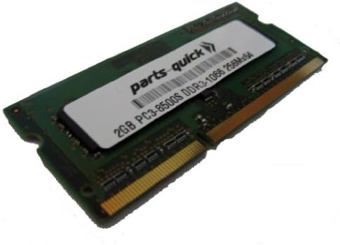 parçaları-hızlı 2 GB DDR3 Bellek Yükseltme için HP Mini 110-3710ss PC3-8500 204 pin 1066 MHz Dizüstü SODIMM RAM