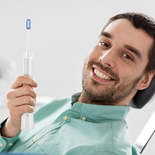 Fpoqbod Yumuşak Kıl Elektrikli Diş Fırçası Şarj Edilebilir Su Geçirmez Elektrikli Diş Fırçası Erkek ve Kadın Hediye Yetişkin