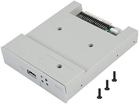 USB Disket, Vbestlıfe Taşınabilir 5 V DC 3.5 İnç 1.44 MB SDD Harici Disket Sürücü Emulator Dönüştürücü ile 4-pin Güç Fiş ve