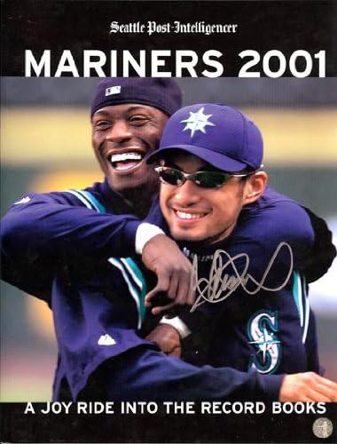 Ichiro Suzuki İmzalı Dergi Seattle Mariners Holo 22212-İmzalı MLB Dergileri
