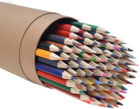 CYPER ÜST 80-renk Renkli Kalemler Yetişkinler ve Çocuklar için Set, çizim Kalemler için Kroki, Sanat, yetişkin Boyama Kitapları