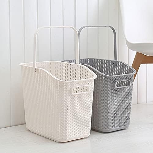 ZHONGHUA çamaşır Sepeti Bağlantısız Katlanabilir Taşınabilir Plastik Çamaşır Sepeti Yatak Odası Japon Tarzı Büyük çamaşır sepeti