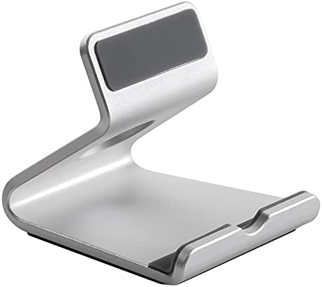 Nicoone Evrensel Tablet / telefon Standı, taşınabilir Alüminyum Alaşım Masaüstü Cep Telefonu Standı Tablet Tutucu Raf için