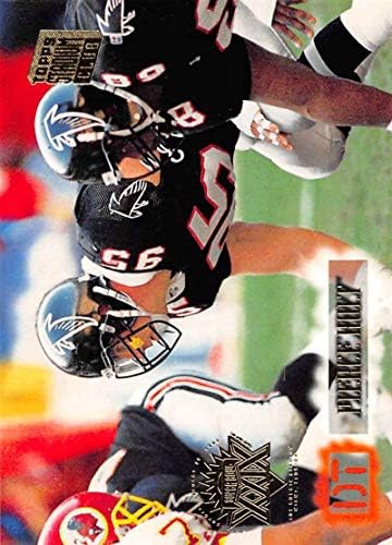 1994 Stadyum Kulübü Süper Takımlar Super Bowl Futbol 66 Pierce Holt Atlanta Falcons Topps'tan Resmi NFL Ticaret Kartı