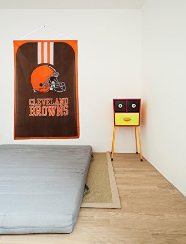 Littlearth NFL Cleveland Browns Takım Fan Bayrağı - Fan Pelerini, 31,5 x 47, Takım Rengi