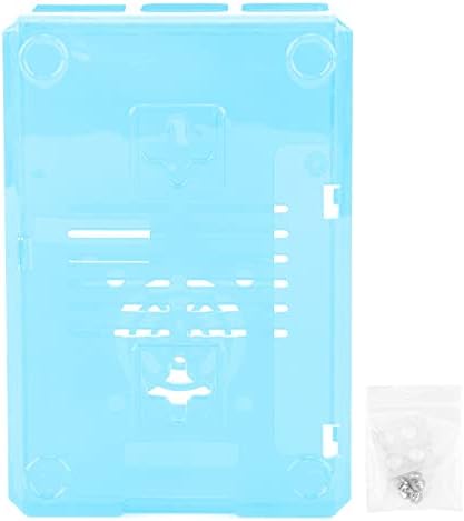 Buzlu Muhafaza, Kolay Kurulum Dayanıklı Makul Tasarım Koruyucu Kabuk için Ahududu Pi 3B 3B+(mavi)
