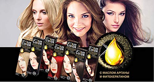 Bielita & Vitex Color Lux Yarı Kalıcı Saç Boyama Balsamı-Maske, Gölge 25, İnci Kestanesi, 100 ml