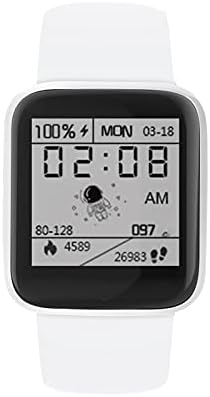 YUUAND İzle 1.44 İnç akıllı saat D20/Y68 Macaron Renk BT4. 0 akıllı saat Uyku Spor Su Geçirmez