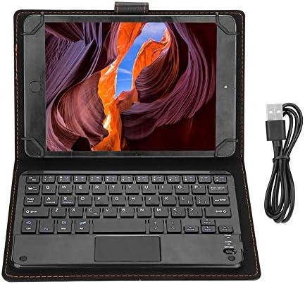 TouchPad Klavye Kılıf için 7, 8 Tablet, 100-hour Çalışma Kablosuz Bluetooth Touchpad Klavye ile Koruyucu Kılıf