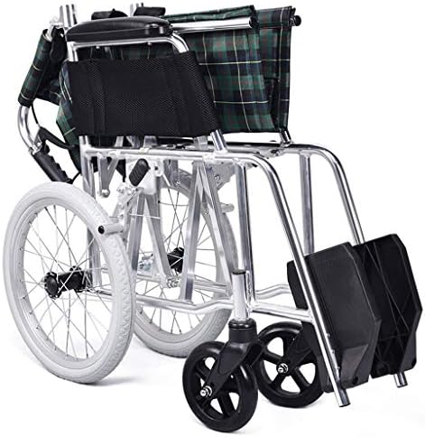 DDSS Tekerlekli Sandalye Alüminyum Çerçeve Hafif Katlanabilir ve Taşıması Kolay Manuel Yaşlı Adam Scooter