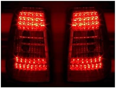 V-MAXZONE parçaları park lambaları VT479 ışık meclisi arka Lamba 1 Çift Sürücü ve yolcu Tarafı Komple Set LED Şeffaf Cam Kırmızı