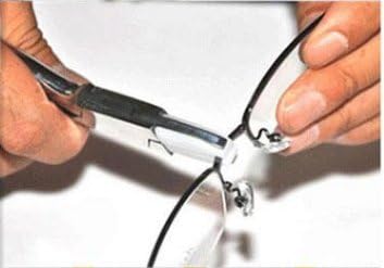 Paslanmaz Çelik Gözlük Pense, Gözlük Tamir Aracı Ayarlamak Burun pedi ve Gözlük Bacak (JR006)