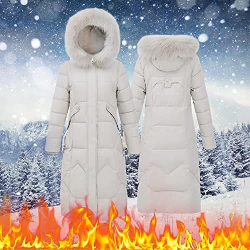Kadın Kış Kalınlaşmak Puffer Coat Sıcak Ceket ile Faux Kürk Hoodies Kapitone Ceket Ceket Giyim Rüzgarlık