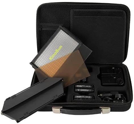 KİNOSUN Yeni LED312D Günışığı 5600 K Kamera ışık + 2 Piller üzerinde Fotoğraf Video DSLR