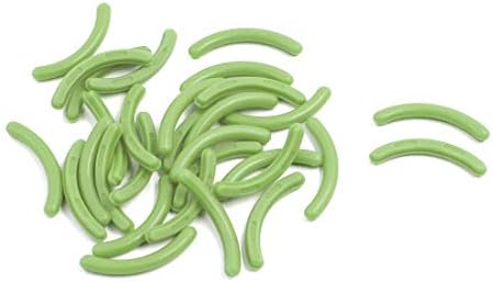 EuısdanAA 30 adet Çim Yeşil Yumuşak Kauçuk Bayanlar Kozmetik Makyaj Kirpik Bigudi Dolum Pedleri Değiştirin (30 piezas verde
