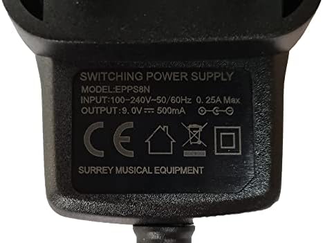 Ibanez ES2 Echo Shifter Pedal Adaptörü 9 V için güç Kaynağı Değiştirme