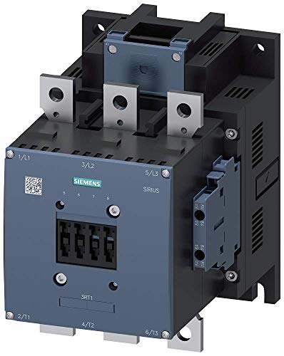Siemens 3RT10 66-6AD36 Motor Kontaktörü, 3 Kutuplu, S10 Çerçeve Boyutu, Vidalı Terminaller, Konvansiyonel Bobin, 2 NO + 2 NC