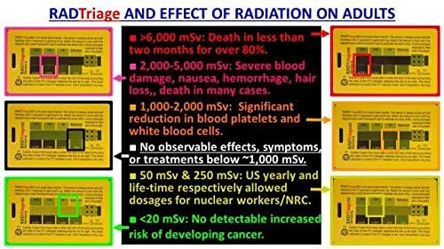 Cüzdan veya Cep için RADTriage FİT Kişisel Radyasyon Dedektörü, Nükleer Radyasyon Dedektörü, Elektromanyetik Alan Radyasyon