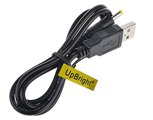 UpBright Yeni USB Güç Şarj kablosu Kablosu Kurşun ile Uyumlu Pandigital Supernova RR80B455 RR80B455-R PRD06E20WWH8 eBook PRD09TW