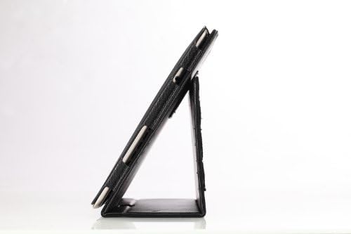 Moko Katlanır Kapak Kılıf Standı ile Asus Eee Pad Transformer Prime TF201 Tablet, Siyah