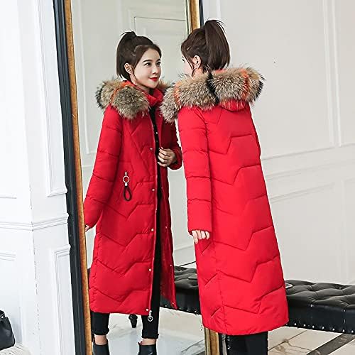 Kadın Kış Sıcak Kapşonlu Kalın Sıcak Ince Ceket Uzun Palto Ceket Zarif Hırka Bluzlar Kazak GOUS210920A95