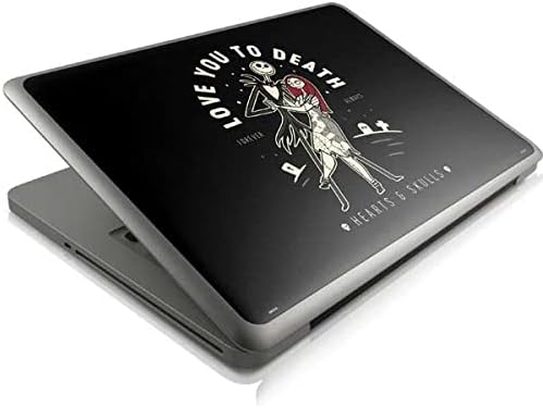 MacBook Pro 13 ile Uyumlu Skinit Çıkartma Dizüstü Bilgisayar Cildi (2011-2012) - Resmi Lisanslı Disney Love You to Death Design